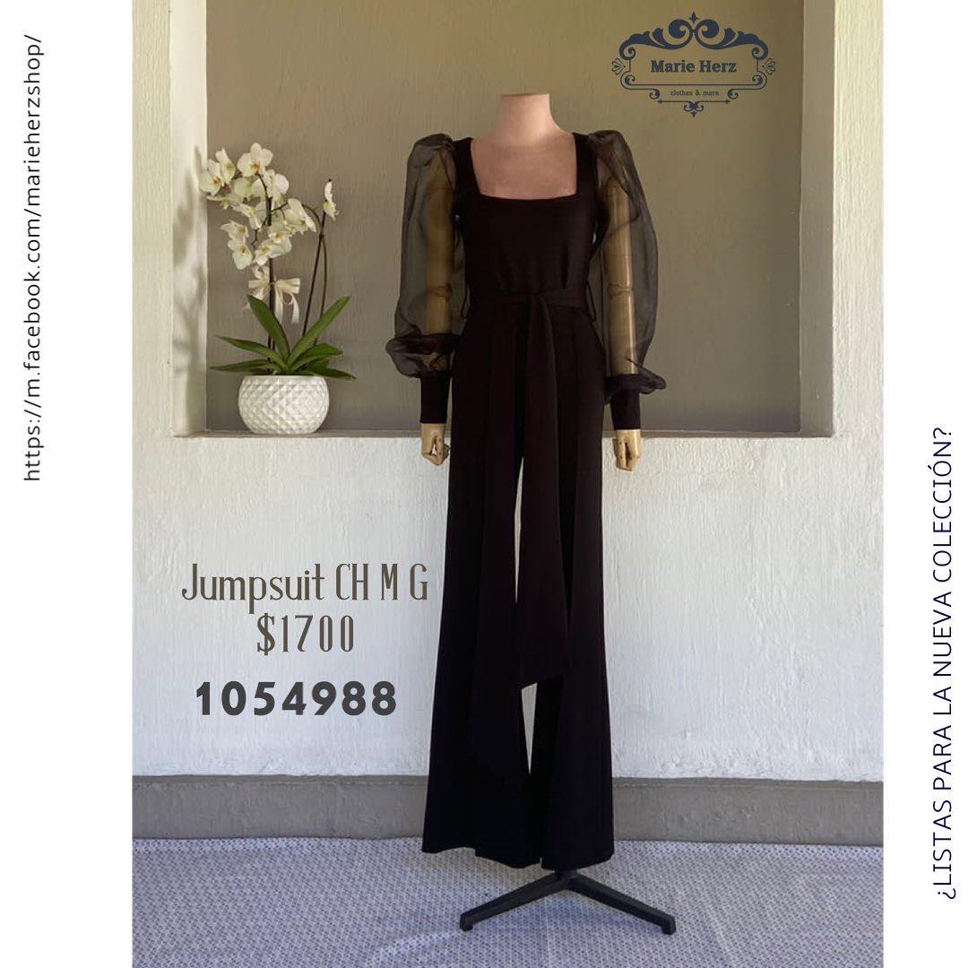 Jumpsuit negro hot sale