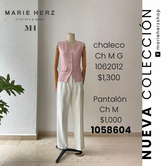 1062012  Chaleco rosa