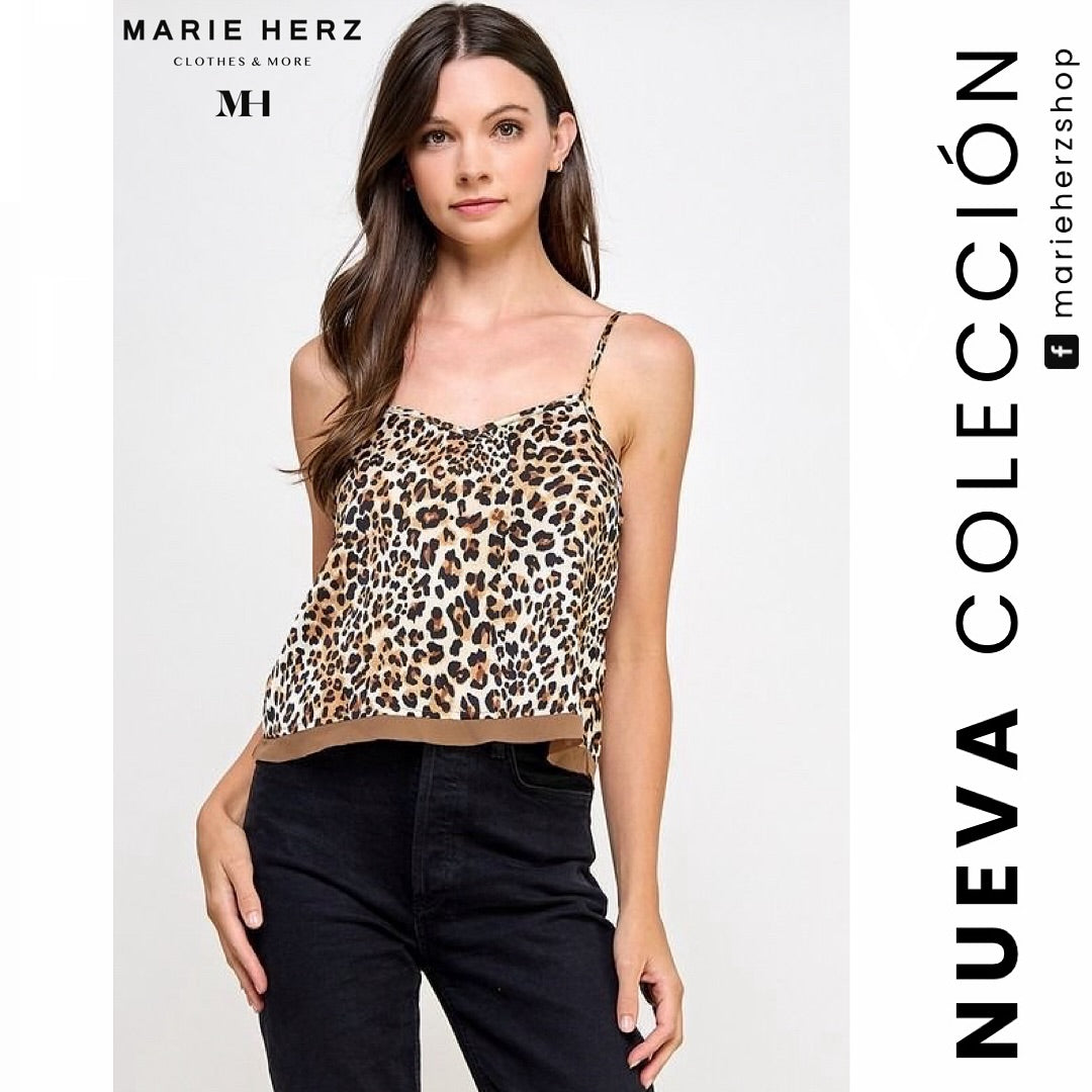 1062059  Blusa animal print