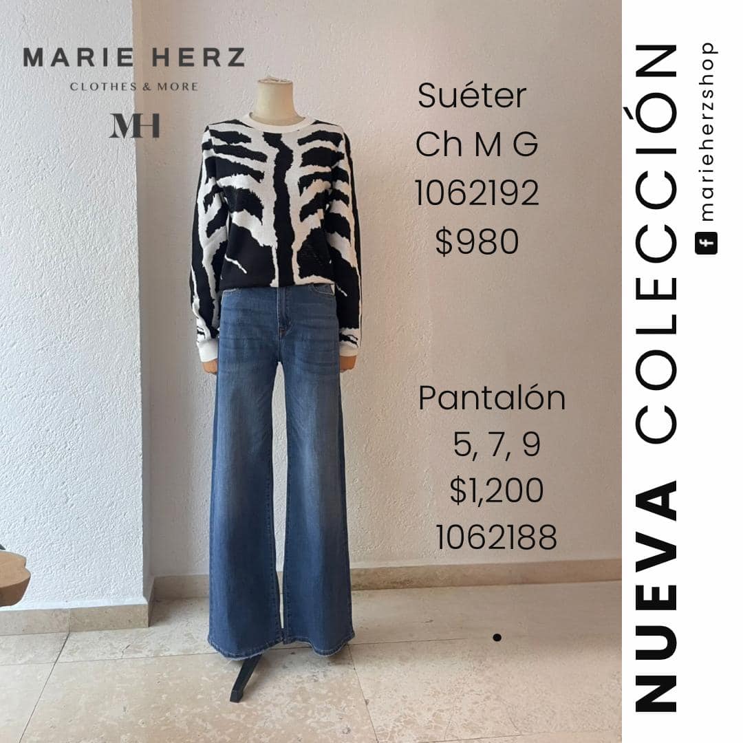 1062190  Sweater zebra brillos